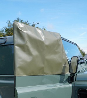 Land Rover Wolf XD, Light Military Vehicle, OEM Snow Blind Front Doors (pair)