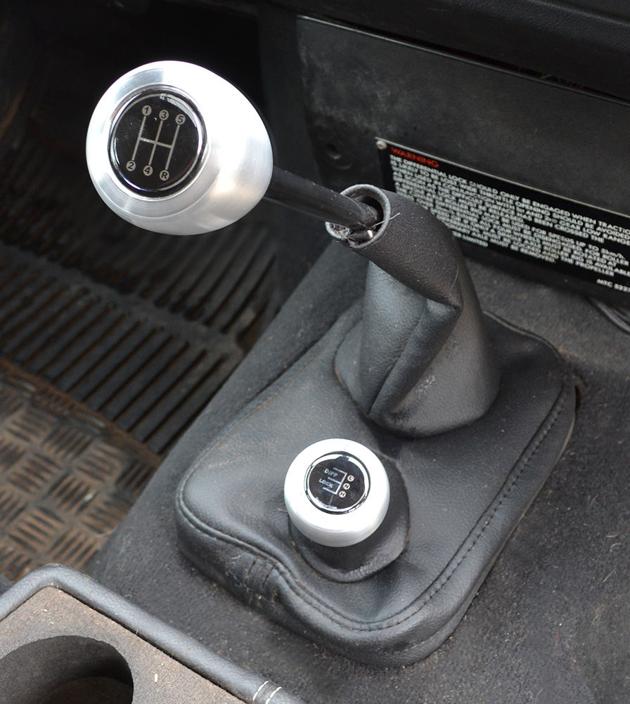 90 110 Defender 2007 Alloy Gear Knob LT77 R380 inc Hi Low Exmoor Trim