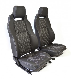 Elite Seat MK2 (Pairs Only) - Diamond White XS