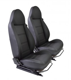 Modular Seat (Sold in Pairs only) Black Leather