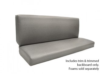 107" 2nd Row Bench Back & Cushion Trim Cover Kit