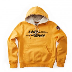 Land Rover Appliqued Pullover Hoody Yellow