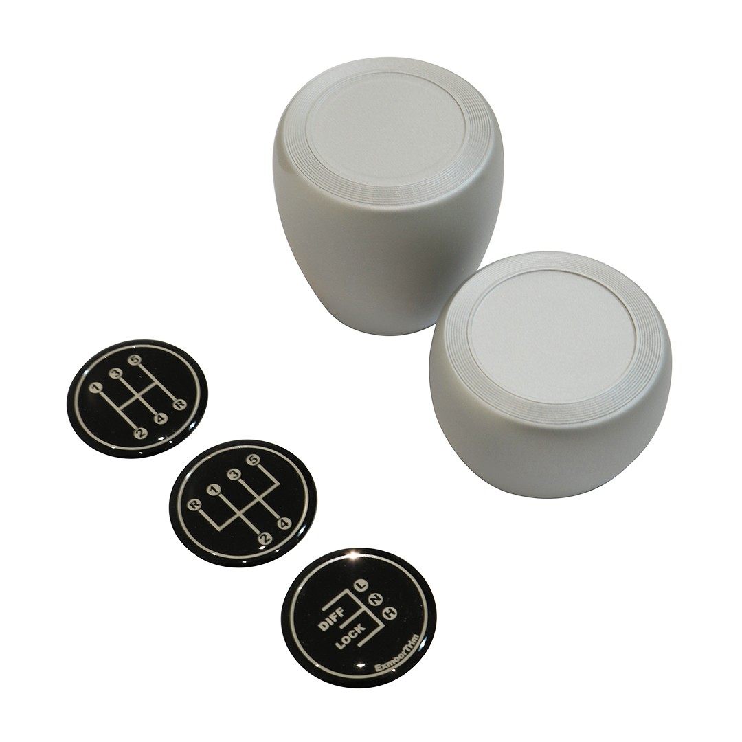 90"/110"Defender  >2007 Alloy Gear Knob LT77 & R380 (inc Hi/Low)