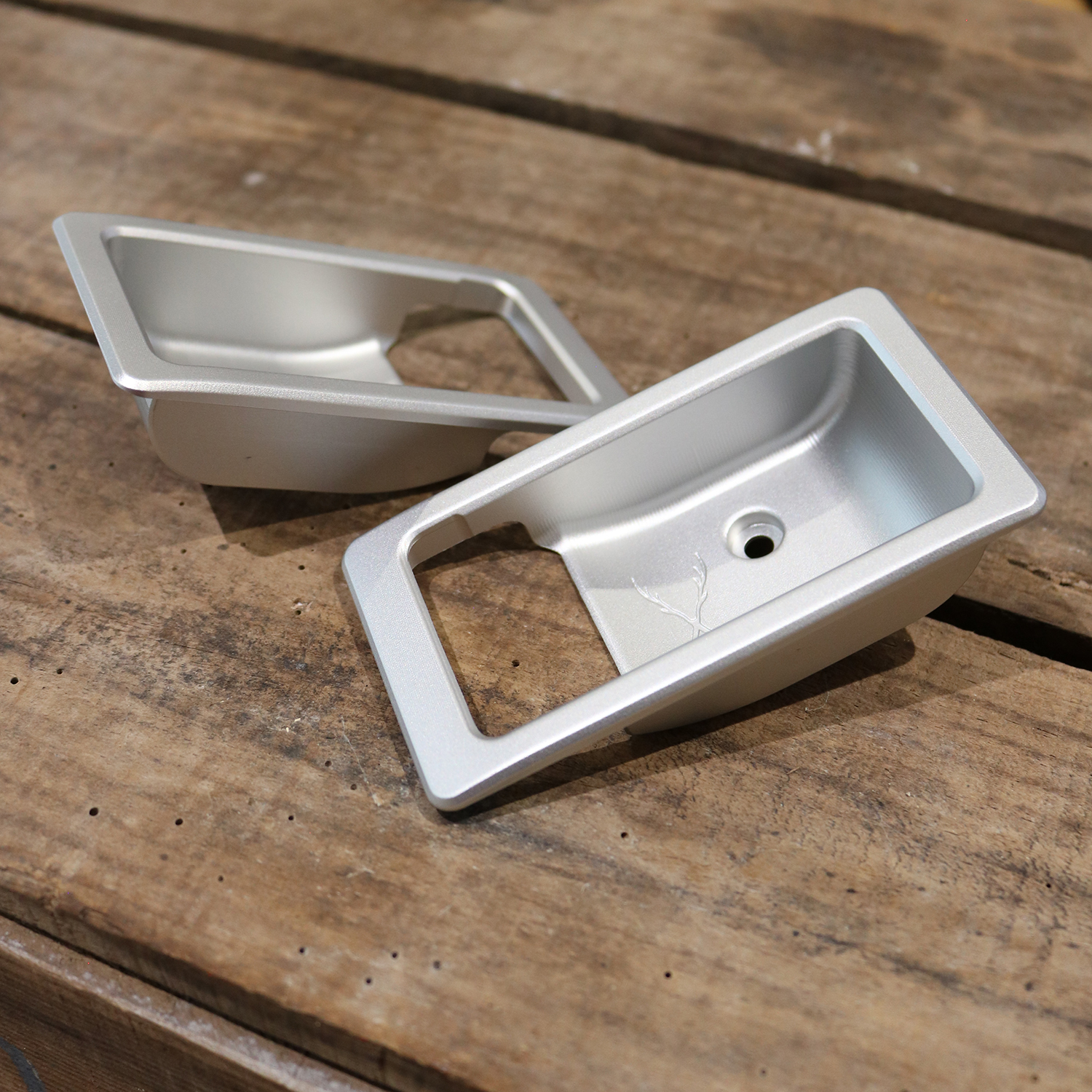 Billet Aluminium Interior Door Lever Surround