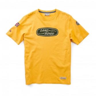 Land Rover Heritage Yellow Short Sleeve T-Shirt
