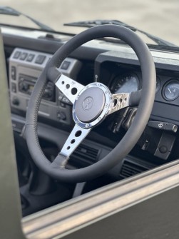 Mota-Lita MK4 Black Leather Steering Wheel