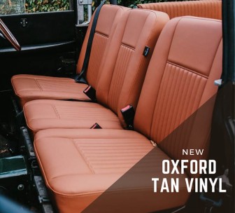 Deluxe Full Front Set Oxford Tan Vinyl