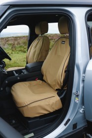New Defender Sand Canvas Covers – Front 2 Seat Set