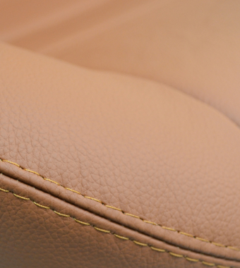 Saddle Tan Leather