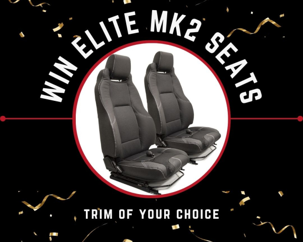 Win A Pair of Elite Mk2 Seats in a Trim of your Choice (EVEN BESPOKE!)