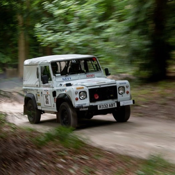 Goodwood Festival of Speed - New Armed Forces Rally team 