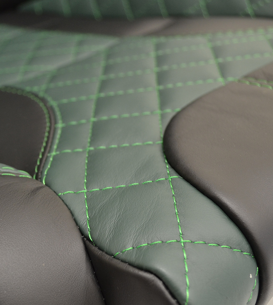 Exmoor Trim Diamond Green Bespoke Swatch Exmoor Trim Diamond Green Bespoke Swatch