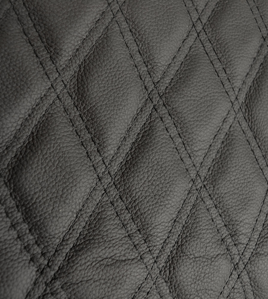 Exmoor Trim Diamond Black XS Leather Defender Swatch Exmoor Trim Diamond Black XS Leather Defender Swatch