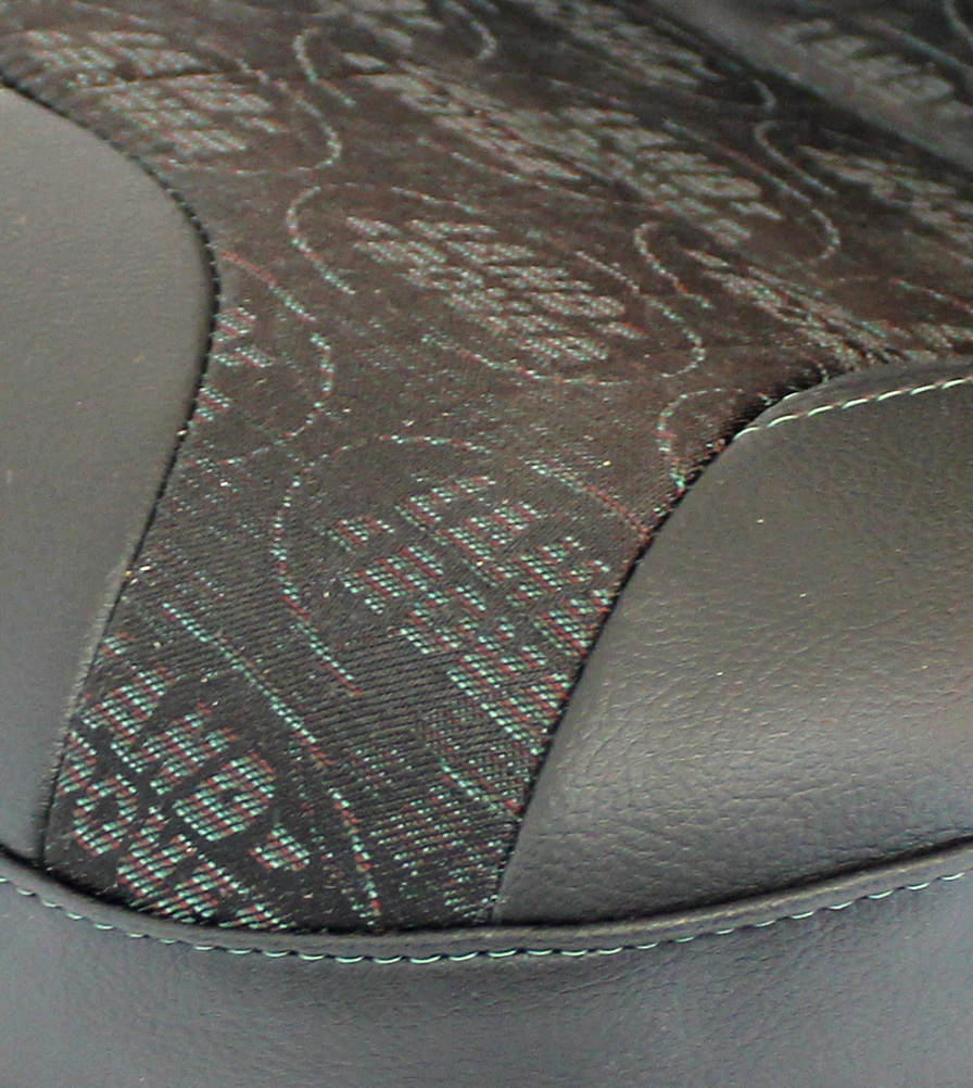 Exmoor Trim Land Rover Logo Black Defender Swatch Exmoor Trim Land Rover Logo Black Defender Swatch