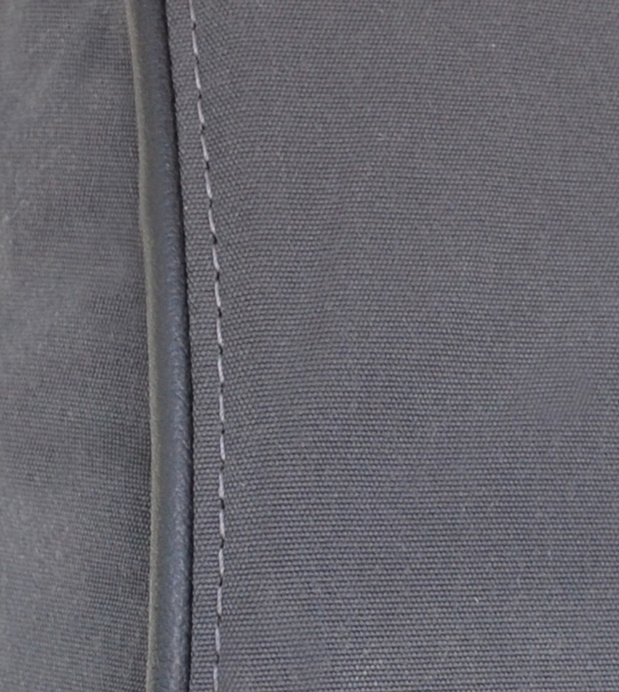 Exmoor Trim Grey Canvas Seat Cover Swatch Exmoor Trim Grey Canvas Seat Cover Swatch